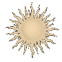 Decorative Celestial Sunburst